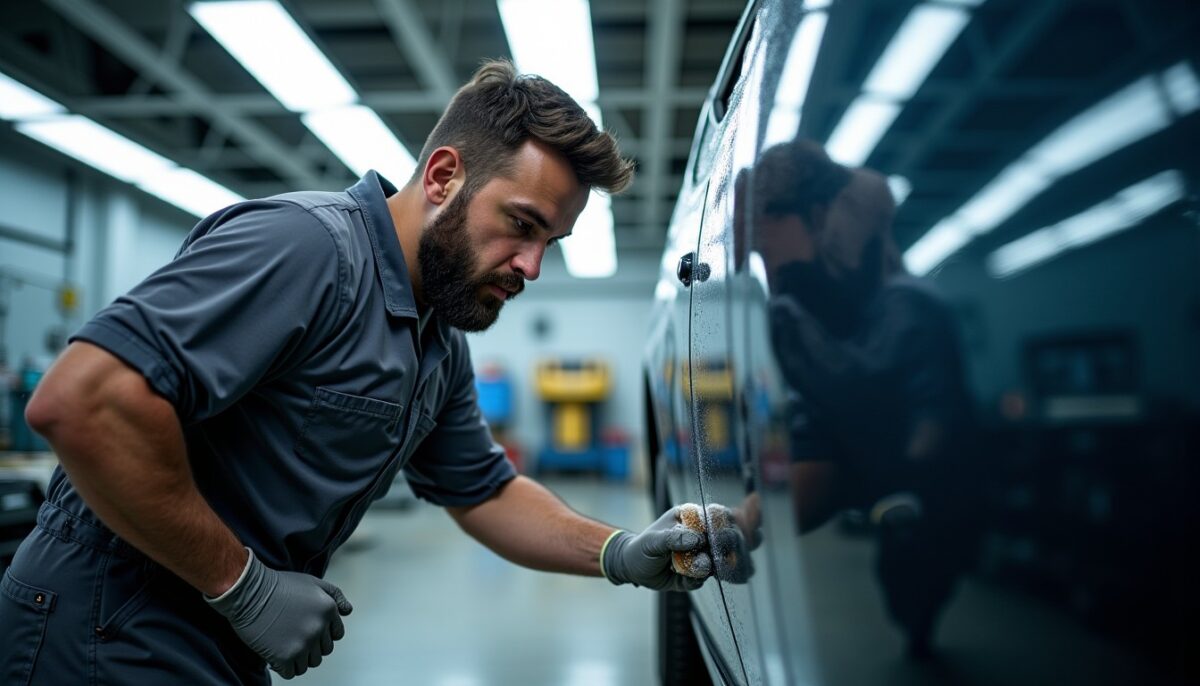 Poncer la peinture avant de vernir une carrosserie : une étape indispensable ?