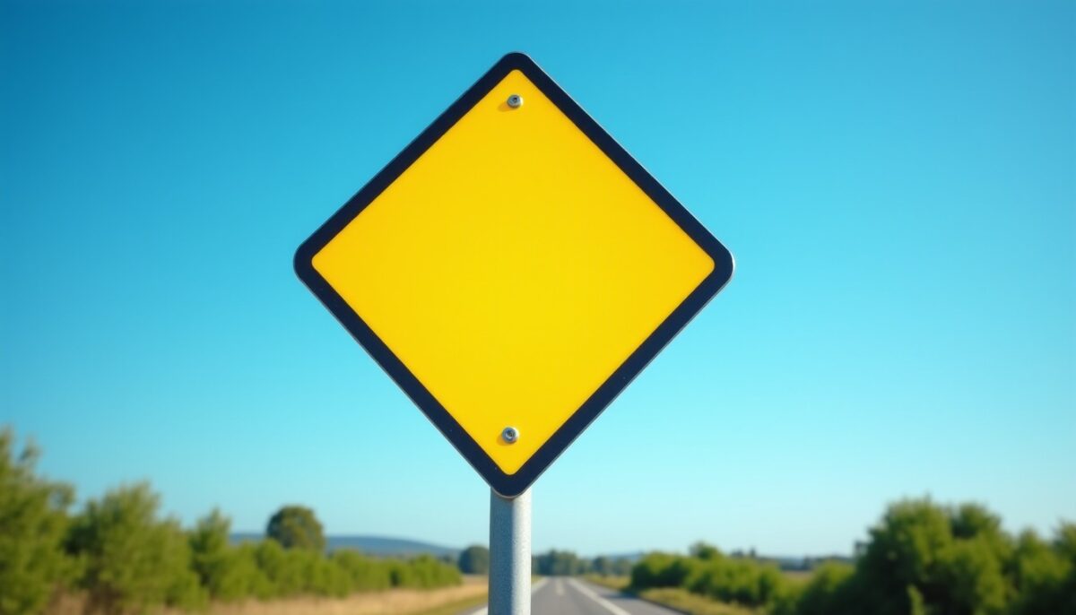 Guide complet sur le panneau de route prioritaire et le losange jaune : Signification et règles à connaître