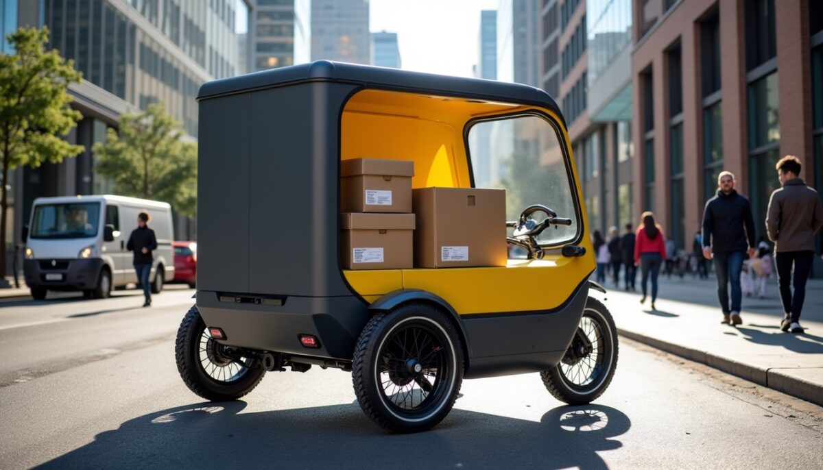 Comment les triporteurs électriques révolutionnent la logistique en milieu urbain